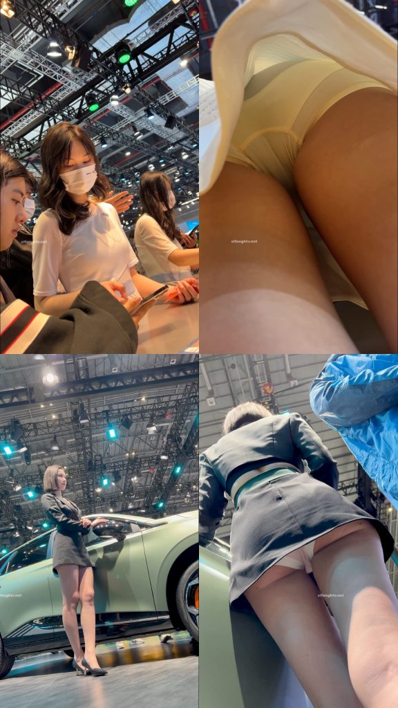 2023上海车展抄底美女长腿车模们的裙底完整版[60V/26.4G]